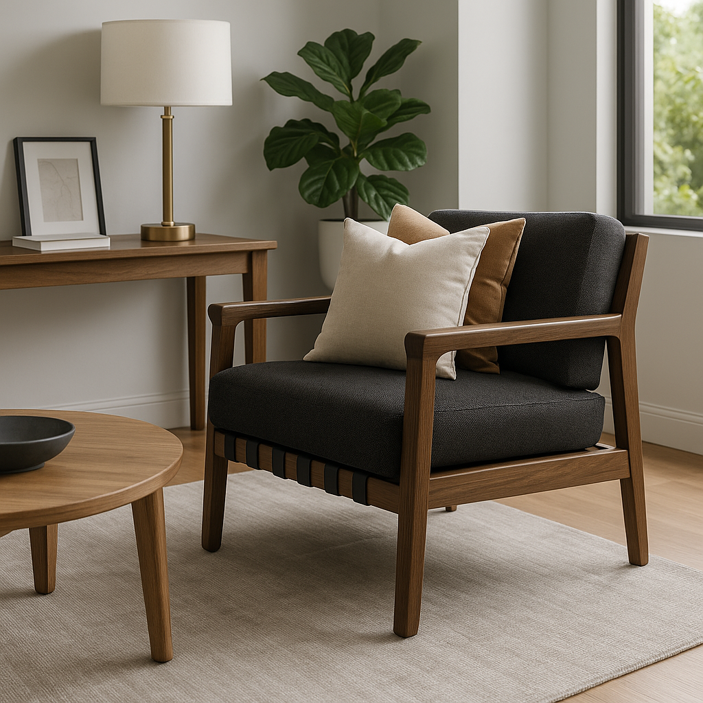 Butaca Allegra de madera NUMI, diseño atemporal