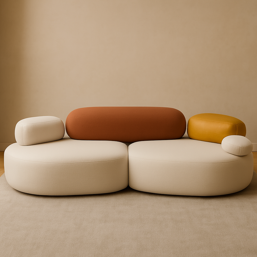Sofá Bulda NUMI, diseño moderno y orgánico
