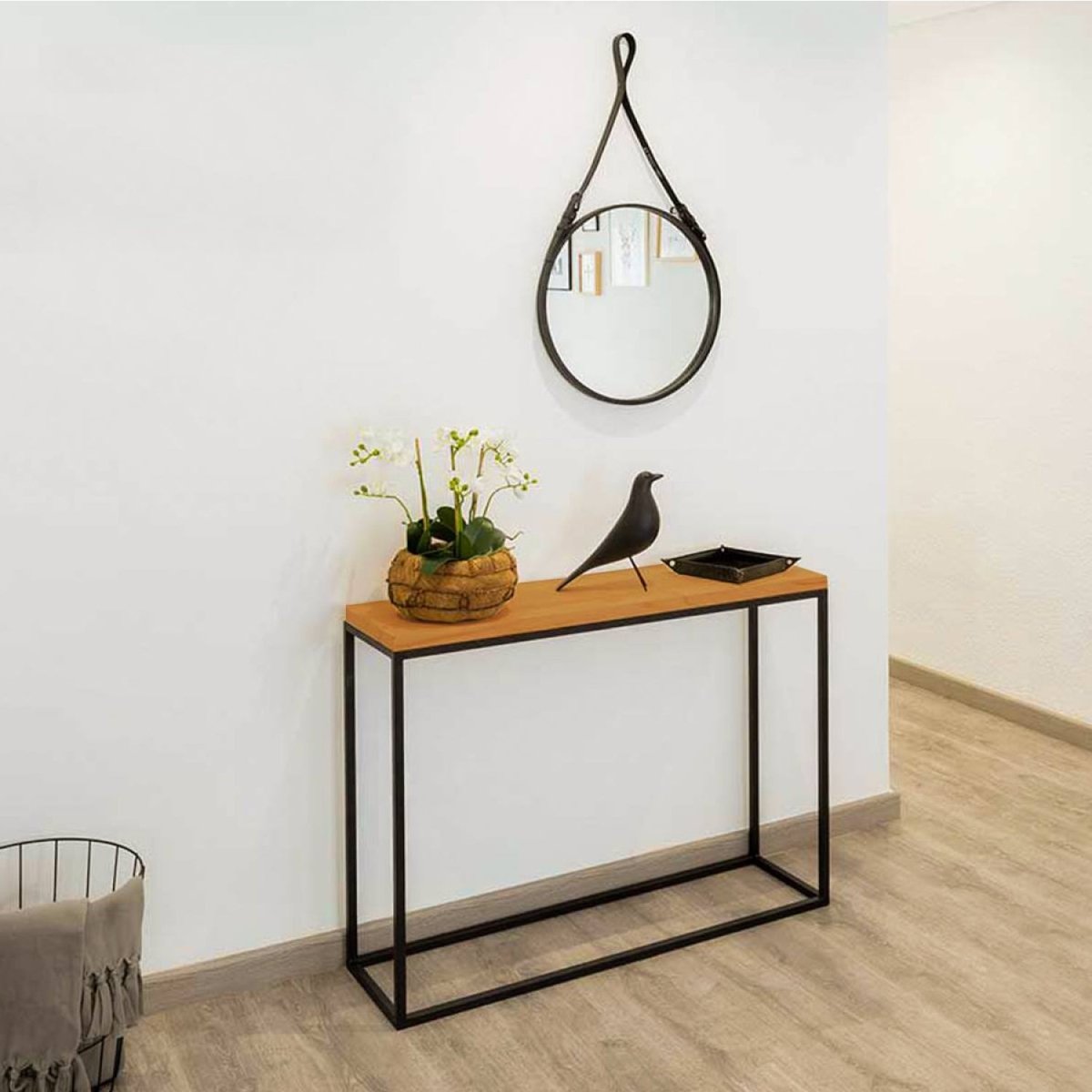 Detalle del diseño y material de la Consola Nami NUMI