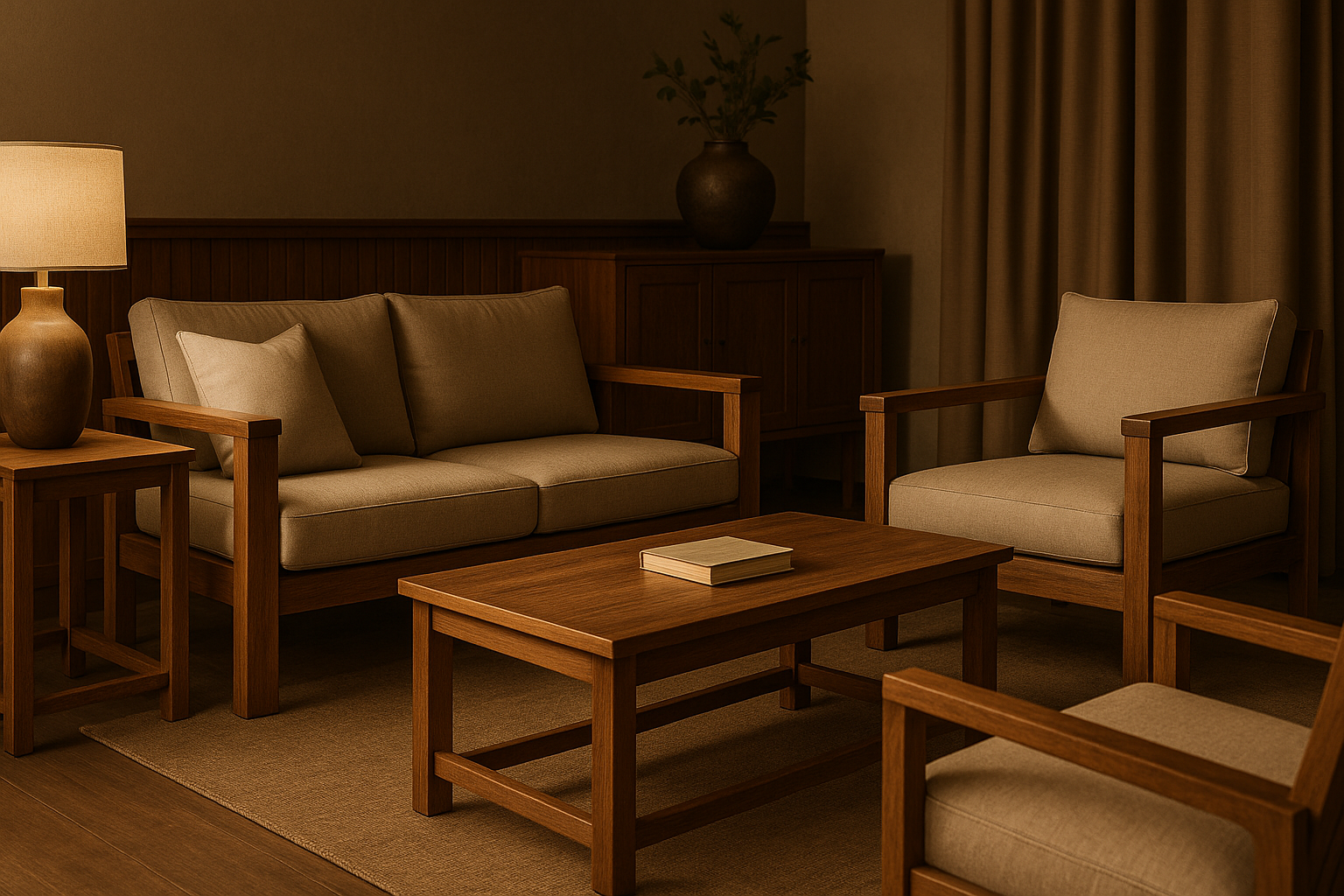 Muebles de madera: lujo, diseño y sostenibilidad en un solo lugar
