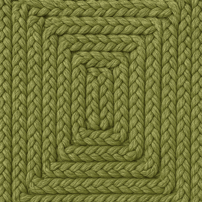 Detalle de alfombra TA Original Verde de fibra sintética resistente al UV